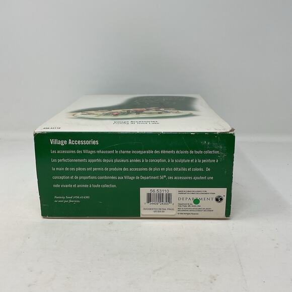 Dept 56 Fishing At Trout Lake Village Accessories Christmas 53110 - Picture 11 of 13